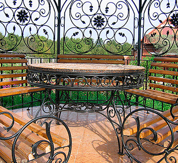 КОВАНЫЕ ИЗДЕЛИЯ ИЗ МЕТАЛЛА В ЛАНДШАФТНОМ ДИЗАЙНЕ