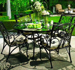 ИЗЯЩНАЯ КОВАНАЯ МЕБЕЛЬ ДЛЯ САДА