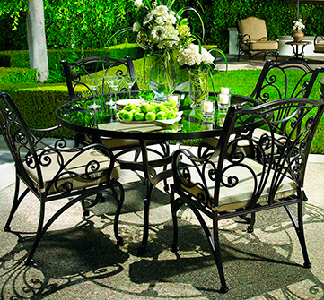 ИЗЯЩНАЯ КОВАНАЯ МЕБЕЛЬ ДЛЯ САДА